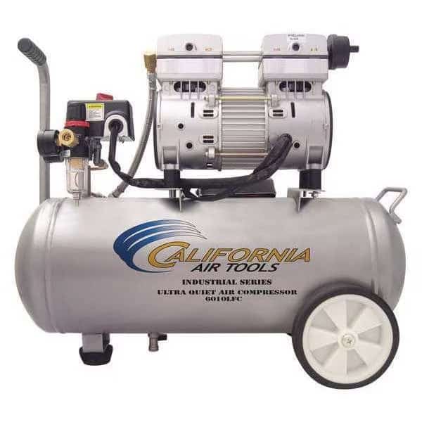 Ultra Quiet Oil-Free Industrial Air Compressor 6-gal 1-HP