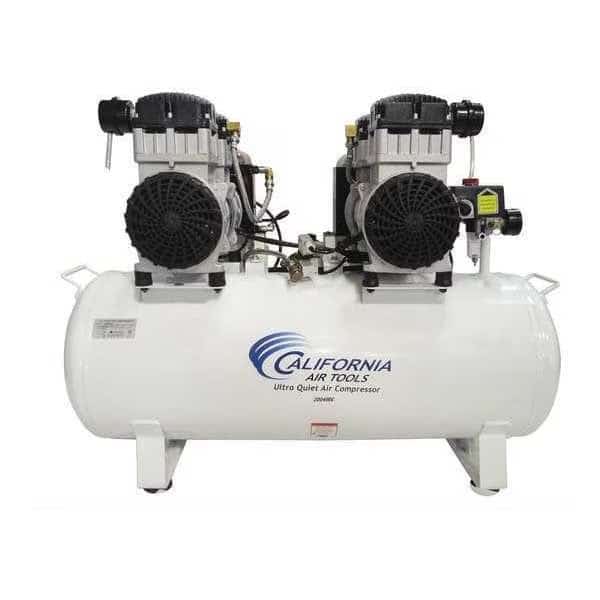 Ultra Quiet Oil-Free 20 gal 4-HP & Auto Drn & Air Dry