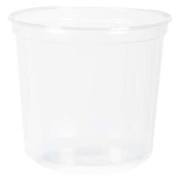 Cold Cup 5 oz., Ribbed, Plastic, Pk2500
