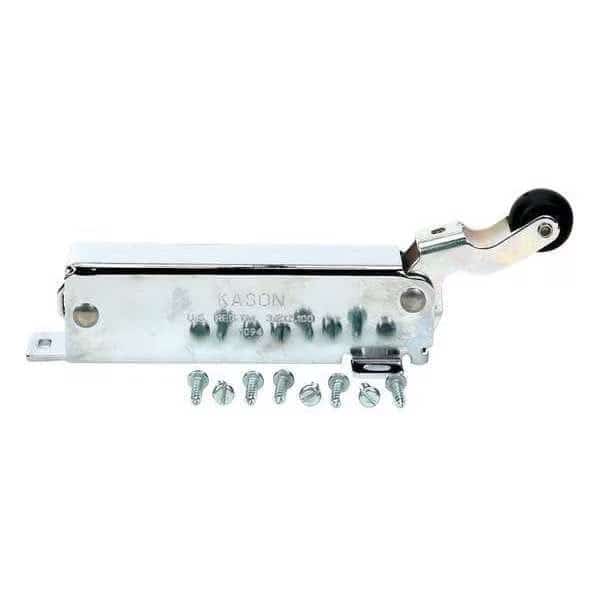 Door Closer, Exposed, Polished Chrome