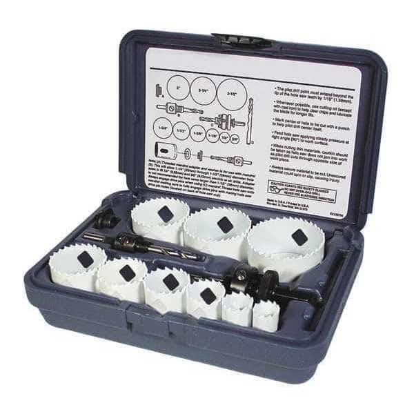 Journeyman Bi-Metal Hole Saw Kit, 13 pcs.