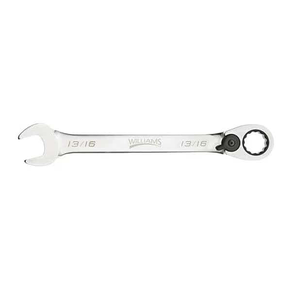 Williams Ratcheting Combo Wrench, 12 pt., 5/8"