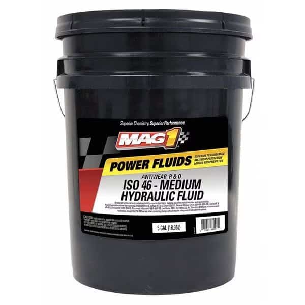 5 gal Pail, Hydraulic Oil, 46 ISO Viscosity, Not Specified SAE
