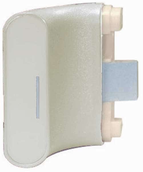 Handrail Return Sec. Plate, Linen White
