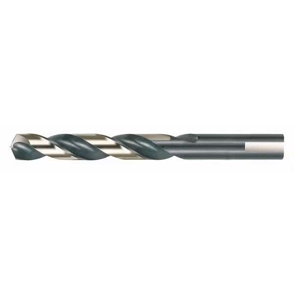 Mechanics Length Drill Bit, Drill Bit Size 5/16 in, 135 Degrees, High Speed Steel, Black Oxide