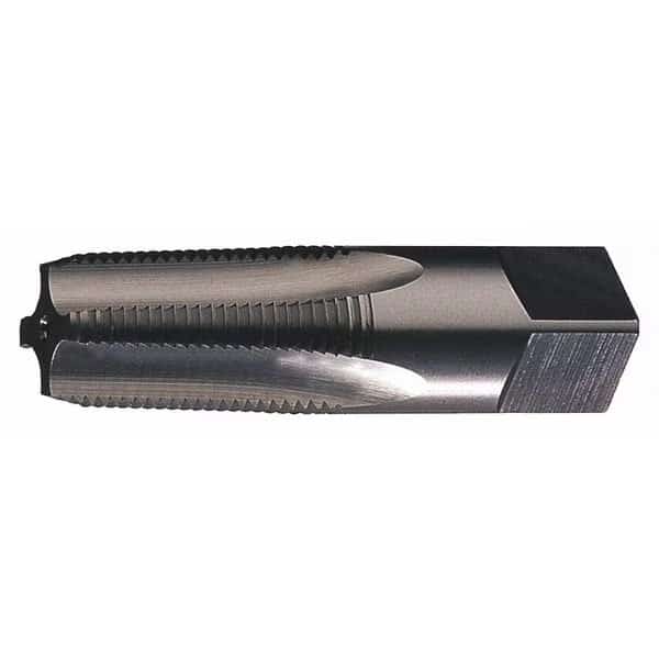 Pipe Tap, 1/8"-27, Semi-Bottoming, 4 Flutes, NPT