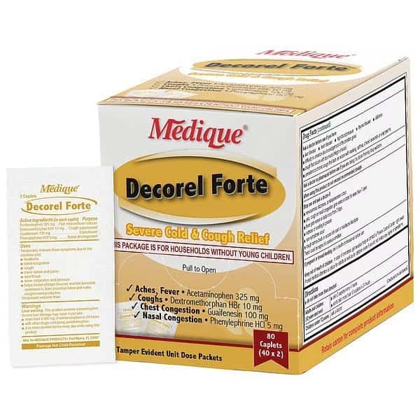 Cough/Cold Reliever, 80ct