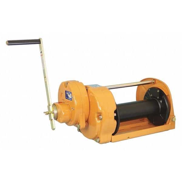 Hand Winch, 6600 lb. 1st Layer Ld Cap.