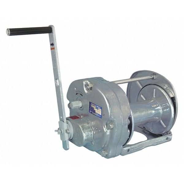 Hand Winch,4400 lb. 1st Layer Ld Cap., Mfr#: GM-20-GS-SI, MAXPULL WINCHES