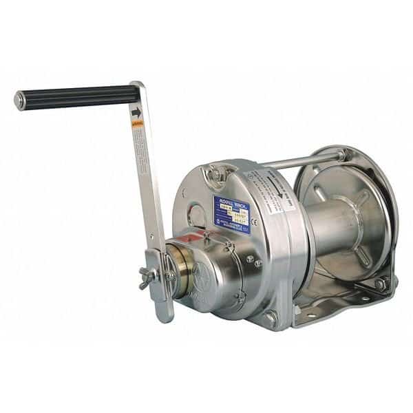 Hand Winch, 1100 lb. 1st Layer Ld Cap.
