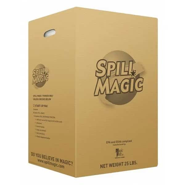 Absorbent Powder,Universal,Size 25 lb., Mfr#: SM103, SPILL MAGIC