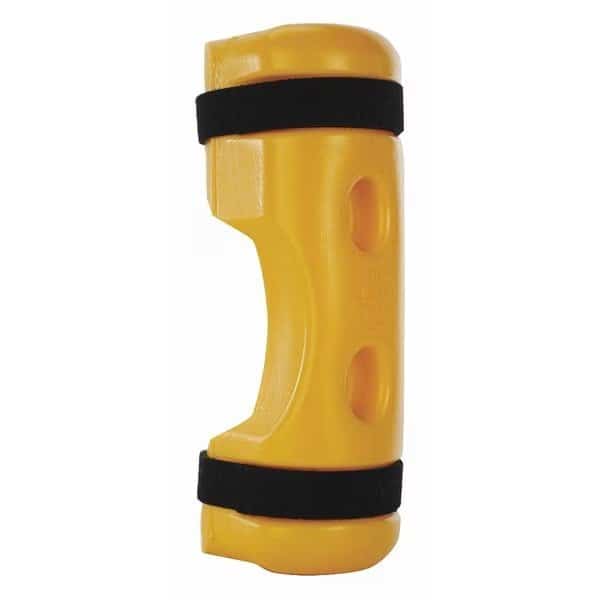 Pallet Rack Guard, 18" H Overall, Yllw, PK6
