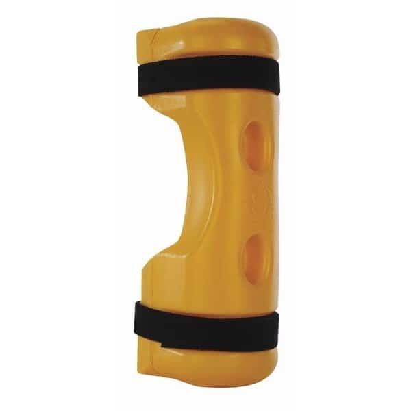 Pallet Rack Guard,6"W,18"H,Plastic,PK6, Mfr#: RSC-100, RACK SENTRY