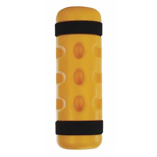 Pallet Rack Guard, 18" H Overall, Yllw, PK6