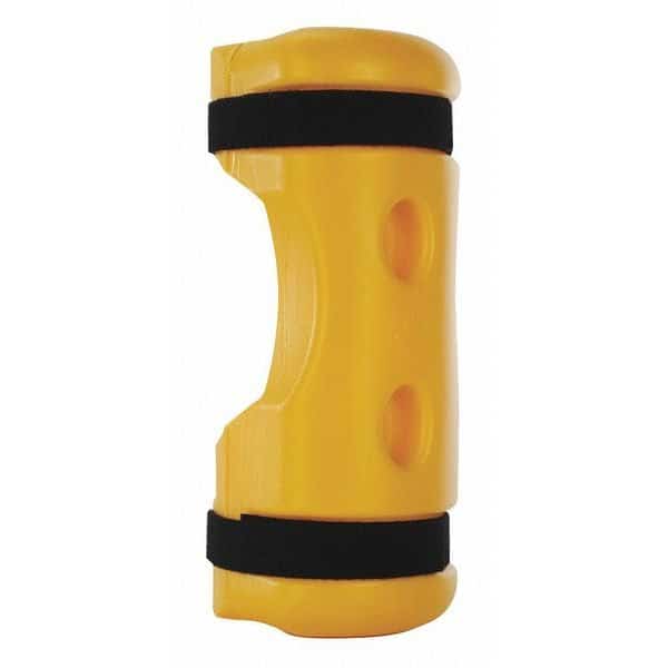 Pallet Rack Guard, 18" H Overall, Yllw, PK5