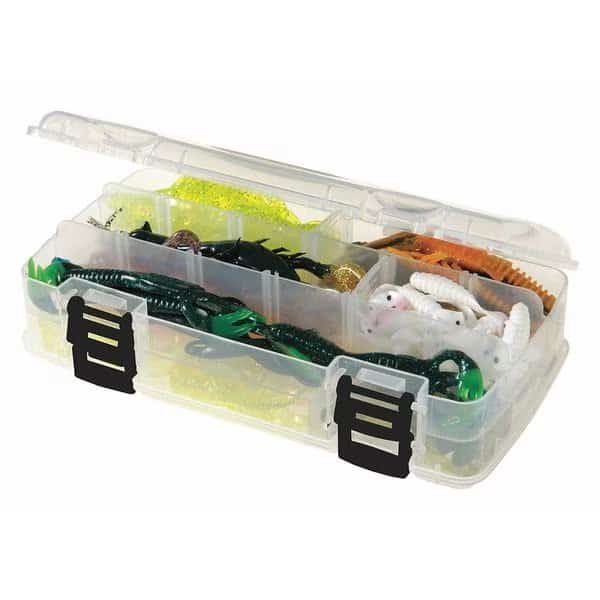 Compartment Box,Snap Clip,Clear,2.38 in, Mfr#: 350022, PLANO MOLDING