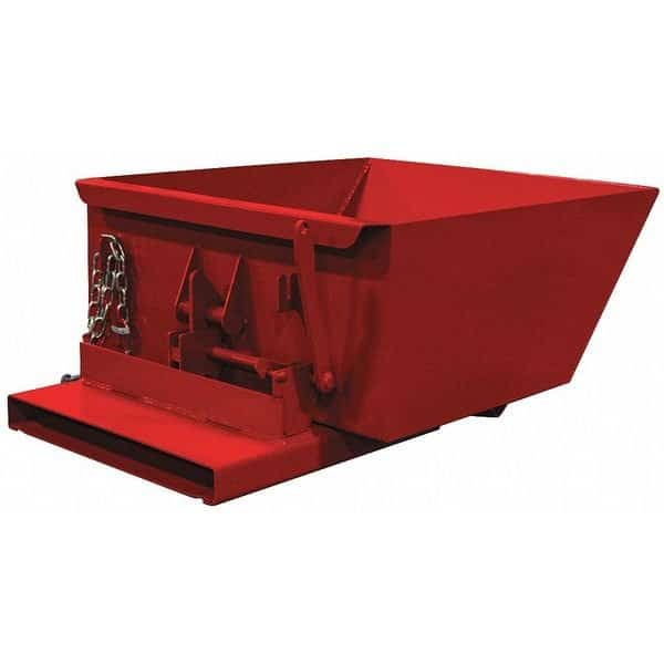 Self-Dumping Hopper, 6.8 cu. ft. Cap.