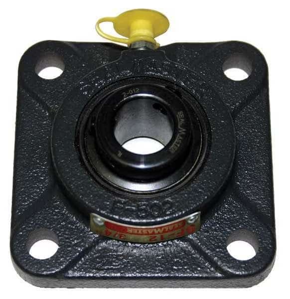 Flange Bearing, 4-Bolt, Ball, 7/8" Bore