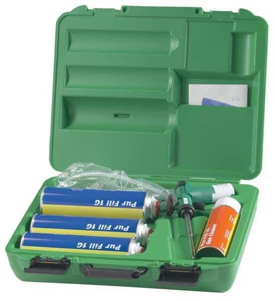 Spray Foam Sealant Kit, _, Green Case Kit, Yellow, 7 percent Expansion Ratio