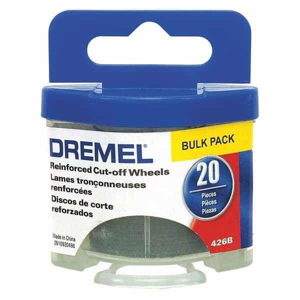 Cut-Off Wheel Kit, 1 1/4 in Dia, 0.05 in Thick, Reinforced Fiberglass