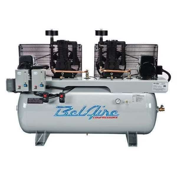 Air Compressor, Horizon, 10HP, 120 gal, 460V, Phase: 3, BELAIRE, Mfr# 4312D4