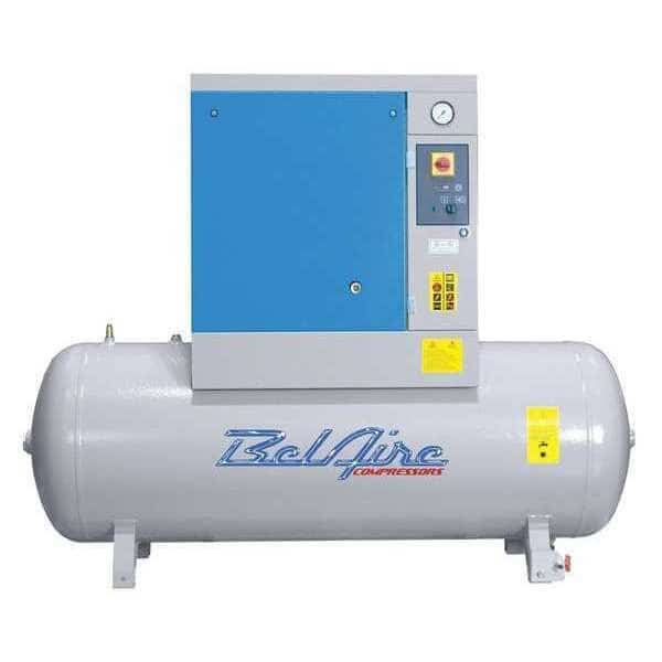 Air Compressor,10 HP,120 gal.,150 psi, Mfr#: BR10 TM-3, BELAIRE