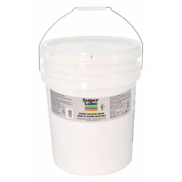 30 lb. Translucent White Silicone Di-Electric Grease Pail