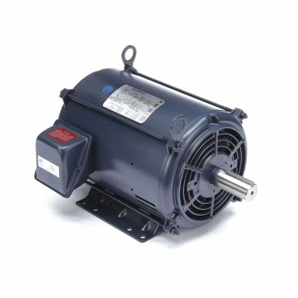 Three-Phase General Purpose Motor, 15 HP, 215T Frame, 230/460V AC Voltage, 3515 rpm Nameplate RPM