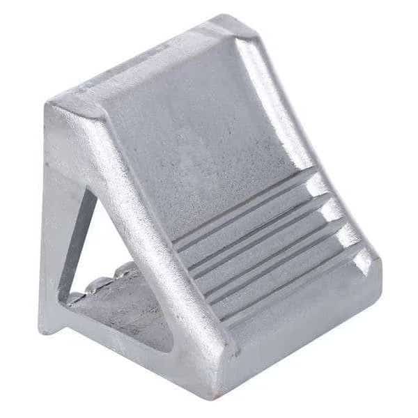 Molded Cast Steel Wheel ChocK, 8x 8.5 x 7