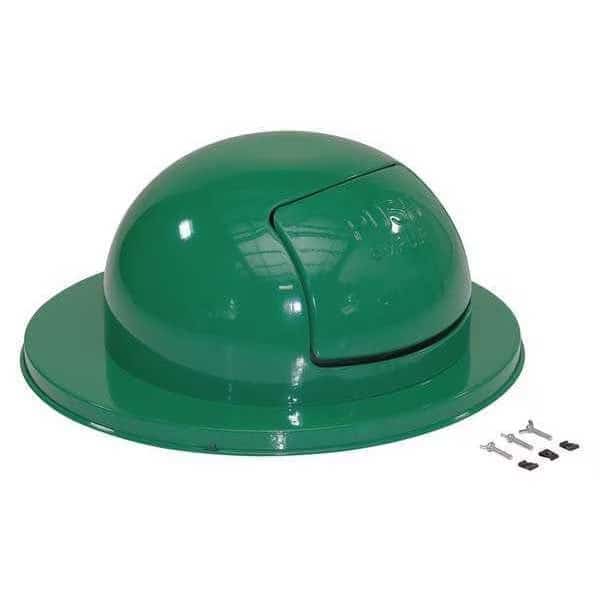 Green Steel Waste Disposal Top For Drum