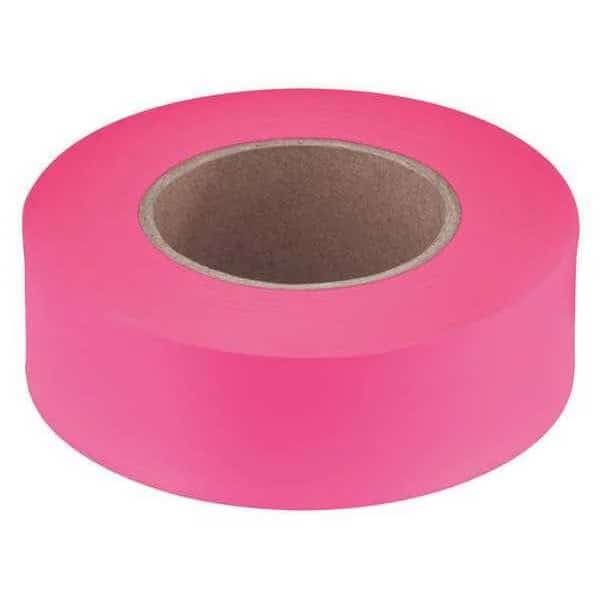 600 ft. x 1" Pink Flagging Tape
