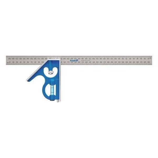 Combination Square,w/Vial,16", Mfr#: E280, EMPIRE