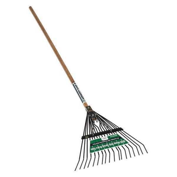 18-tine Lawn Rake with 54"L Aluminum Handle, Seymour Midwest, Mfr#: 40930