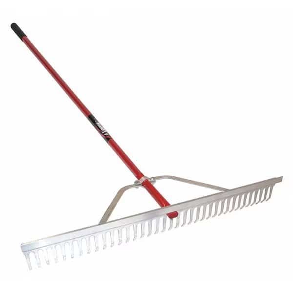 Classic Rake,48",66" Red Alum Handle, Mfr#: 14048, SEYMOUR MIDWEST KENYON