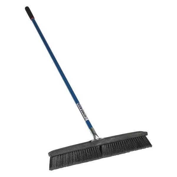 Push Broom, Smooth Surf, 60" Blue Handle