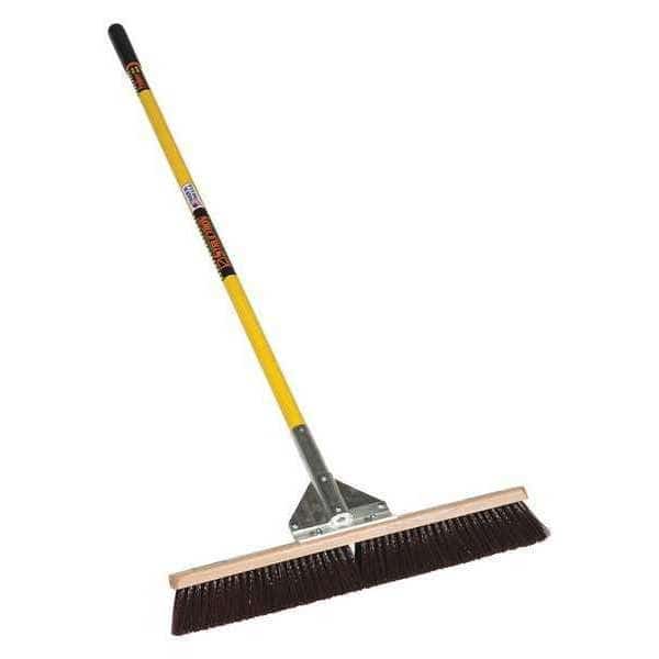 Broom,36",60" Yellow Handle, Mfr#: 82736, SEYMOUR MIDWEST STRUCTRON