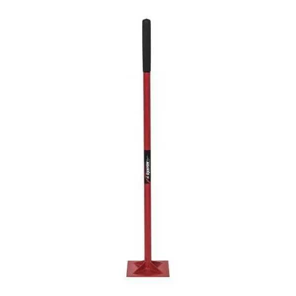 Tamp, 10x10", 1/4" Plate, 58" Handle