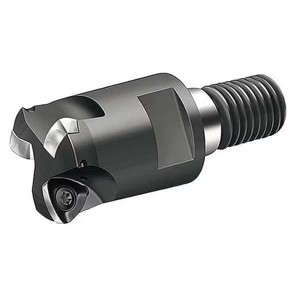 Indexable Face Mill, 0.606" Cutter Dia, 3 Inserts, F2330 Series