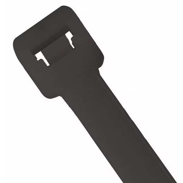 UV Cable Ties, 175#, 40", Black, 100/Case, PARTNERS BRAND, Mfr# CTUV40175
