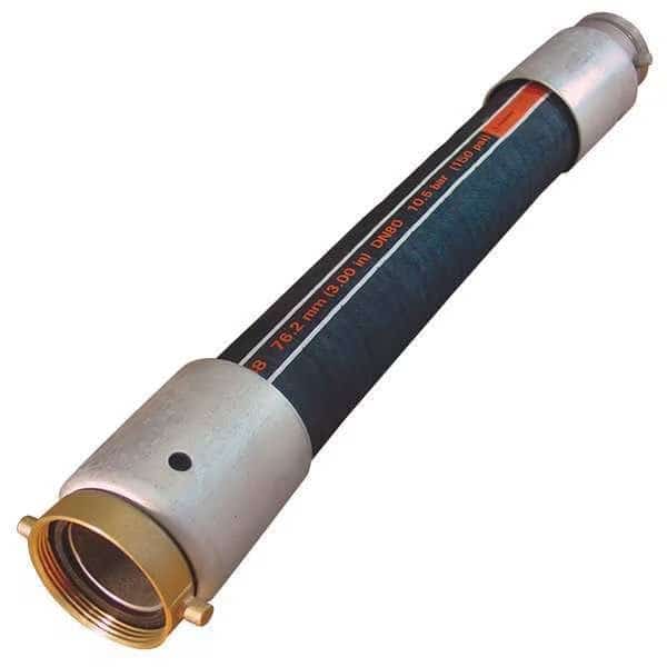 3" ID x 50 ft Nitrile Petroleum Transfer Hose BK
