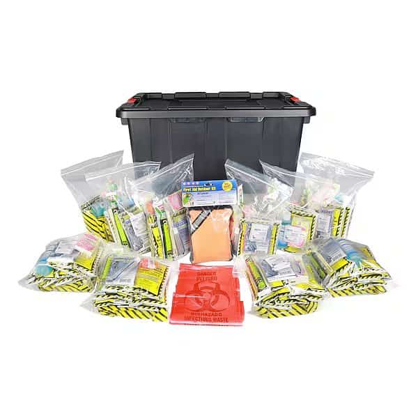 Survival Kit, Plastic 316 Components, 10 People Served