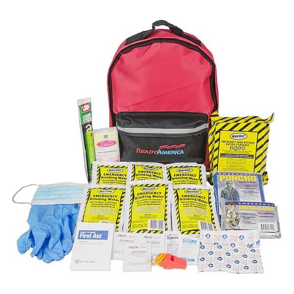 Personal Emergency Kit,1 People Srvd, Mfr#: 70180, READY AMERICA