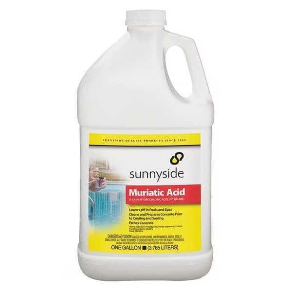 Muriatic Acid, 1 gal., Hydrogen Chloride