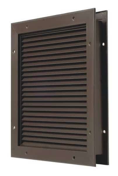 Partition Louver,Steel, Mfr#: L-700-BFDKB-18x24, NATIONAL GUARD