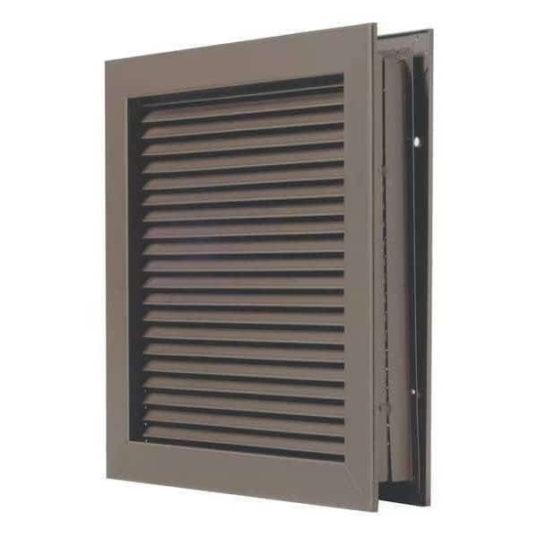 Self Attaching Louver,Steel, Mfr#: L-700-RXDKB-14x8, NATIONAL GUARD