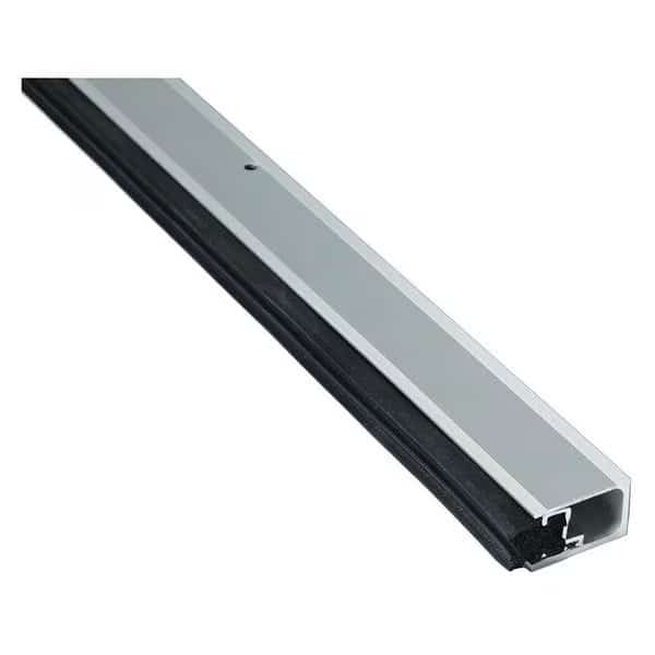 Weatherstrip, 1/4in., Vinyl, Black