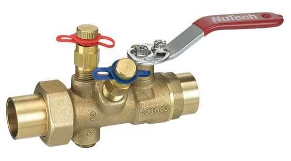 Manual Balancing Valve,2 In,Sweat, Mfr#: MB4-4A-200S-200S, NUTECH