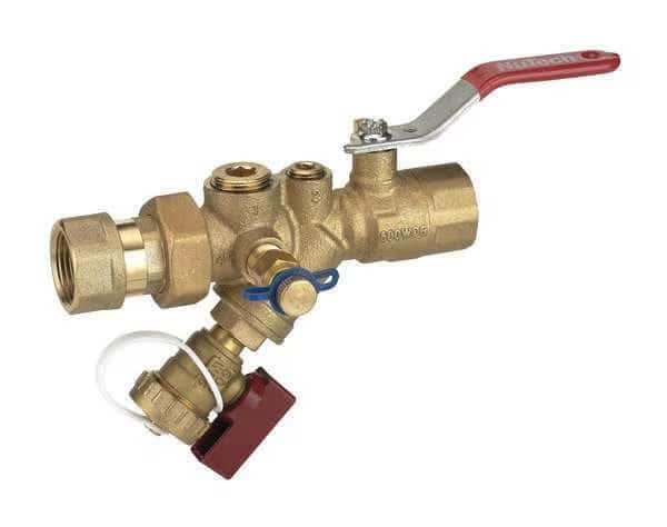 1/2" FNPT Combination Strainer Valve