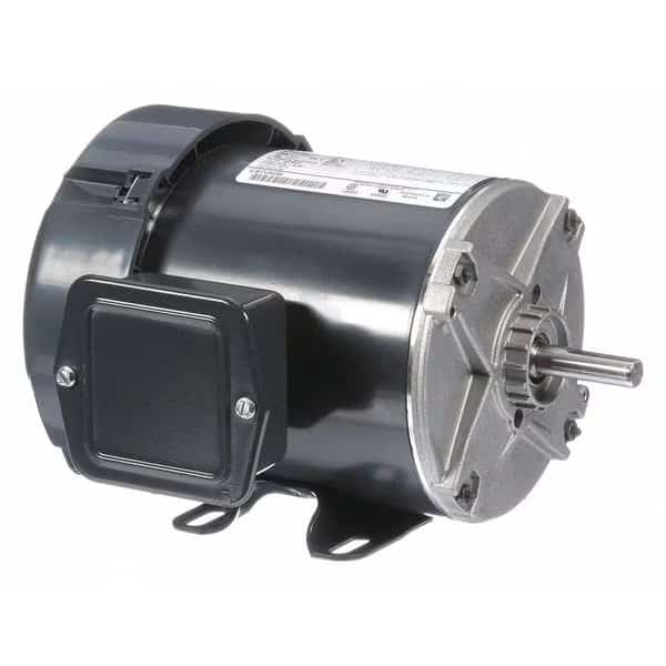 Three-Phase General Purpose Motor, 1/4 HP, 48 Frame, 208-230/460V AC Voltage, 1,725 Nameplate RPM