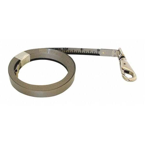 18 ft Oil Gauging Tape Measures, 1/2 in Blade